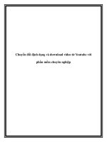 Chuyển đổi định dạng và download video từ Youtube với phần mềm chuyên nghiệp potx