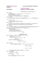 Đề Thi Thử Tuyển Sinh Lớp 10 Toán 2013 - Đề 78 pot