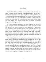 Đề tài “ Phân tích văn bản chiến lược kinh doanh của hệ thống siêu thị Big C Việt Nam” doc