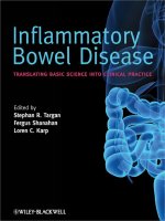 Inflammatory Bowel Disease Translating basic science into clinical practice pptx