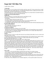 Soạn bài Viết Bản Tin