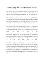 “Thông điệp thắt chặt chính sách tiền tệ” pdf