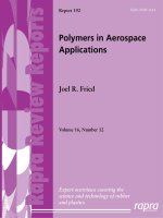 Polymers in Aerospace Applications docx