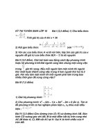 Đề Thi Thử Tuyển Sinh Lớp 10 Toán 2013 - Đề 4 doc