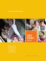 KIDS COUNT  data book state trends in child well-being 2012 pdf