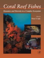 Coral Reef Fishes: Dynamics and Diversity in a Complex Ecosystem ppt
