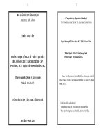 Luận văn:Hoàn thiện công tác đào tạo cán bộ, công chức hành chính cấp phường (xã) tại thành phố Đà Nẵng pdf