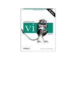 o'reilly - learning the vi editor 6th edition