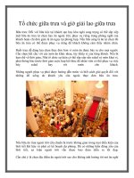 Tổ chức bữa trưa và giờ giải lao giữa buổi cho sự kiện ppt