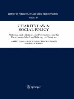 Charity Law & Social Policy National and International Perspectives on the Functions of the Law Relating to Charities pptx