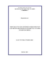 Luận văn thạc sĩ 