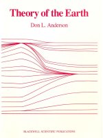 Theory of the earth   d  anderson