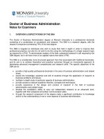 Doctor of Business Administration Notes for Examiners pptx