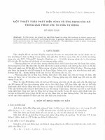 Một cách tiếp cận ra quyết định trong chẩn đoán lâm sàng doc