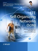 LTE SELF-ORGANISING NETWORKS (SON): NETWORK MANAGEMENT AUTOMATION FOR OPERATIONAL EFFICIENCY docx