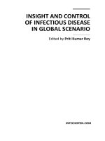 Insight and Control of Infectious Disease in Global Scenario Edited by Priti Kumar Roy potx
