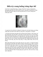 Điều trị u nang buồng trứng thực thể docx