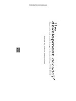 The Development Decade? Economic and Social Change in South Africa, 1994-2004 pptx
