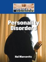 Diseases and Disorders: Personality Disorders docx