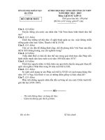 Đề thi học sinh giỏi lớp 11 THPT tỉnh Hà Tỉnh năm học 2012 Môn Lịch sử docx