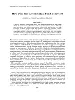 How Does Size Affect Mutual Fund Behavior? potx
