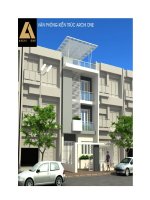 Thiết kế nhà 4 tầng trên đất 6 x 20m potx