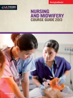 NURSING AND MIDWIFERY COURSE GUIDE 2013 potx