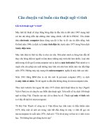 Câu chuyện vui buồn của thuật ngữ vi tính doc