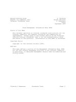 Alarm Management Information Base (MIB) doc