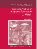Economic Analysis of Investment Operations: Analytical Tools and Practical Applications doc