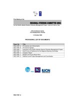 First Meeting of the for the Pacific Islands Oceanic Fisheries Management Project docx