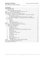 báo cáo thực tập - trung tâm tư vấn xây dựng và kiến trúc