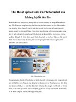 Thủ thuật upload ảnh lên Photobucket mà không bị đổi tên file pdf