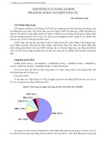 ẢNH HƯỞNG CỦA US DOLLAR INDEX   ĐẾN KHỦNG HOẢNG TÀI CHÍNH TOÀN CẦU  potx