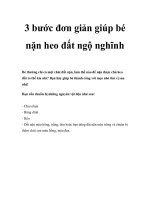 3 bước đơn giản giúp bé nặn heo đất ngộ nghĩnh doc