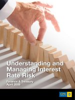 Understanding and Managing Interest Rate Risk doc