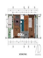 Nhà 4 tầng phong cách hiện đại potx