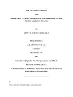 THE MYTH OF HIAWATHA, AND OTHER ORAL LEGENDS, MYTHOLOGIC AND ALLEGORIC, OF THE NORTH AMERICAN INDIANS pot