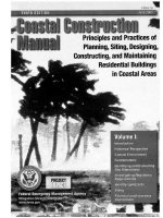 coastal construction manual principles and practices of planning siting docx
