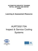 AUTOMOTIVE INDUSTRY TRAINING RETAIL, SERVICE AND REPAIR AUR05: Learning & Assessment Resource pptx