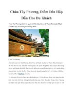 Chùa Tây Phương, Điểm Đến Hấp Dẫn Cho Du Khách docx