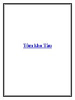 Tôm kho Tàu pptx