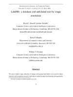 LabelMe: a database and web-based tool for image annotation pdf