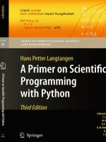 A Primer on Scientific Programming with Python pptx