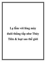 Lạ lẫm với lông mày đuôi thẳng tắp như Thủy Tiên & loạt sao thế giới potx