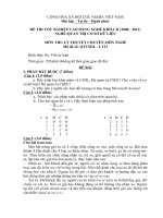 đáp án + đề thi lí thuyết tốt nghiệp khóa 2 - quản trị cơ sở dữ liệu - mã đề thi qtcsdl - lt (13)