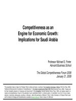 Competitiveness as an Engine for Economic Growth: Implications for Saudi Arabia doc