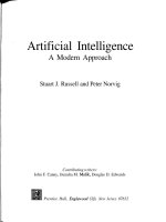 Artificial Intelligence: A Modern Approach