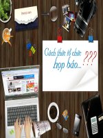 Tổ chức hội thảo potx