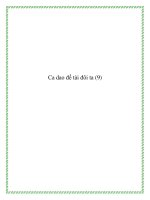 Ca dao đề tài tình yêu son sắc docx